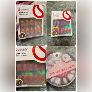Bundle of 4 sets of false nails